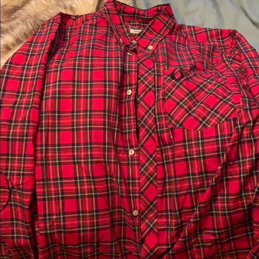 Fred Perry button down large